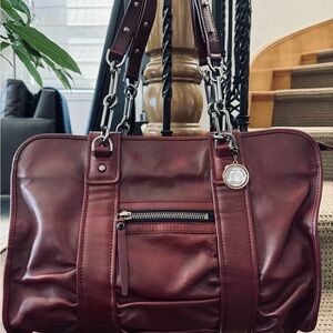 🖤Sold🖤 Lanvin Leather Tote Burgundy